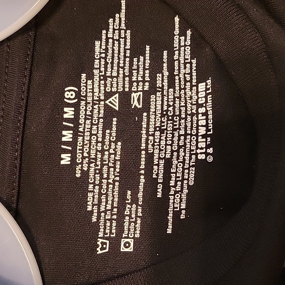 Star Wars Lego Astromechs  t-shirt size Large (10/12) child NWT - Picture 4 of 5